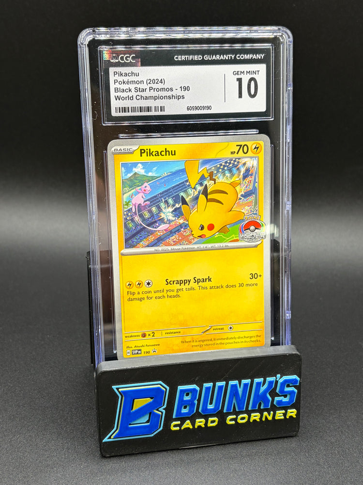 Pikachu Promos CGC 10
