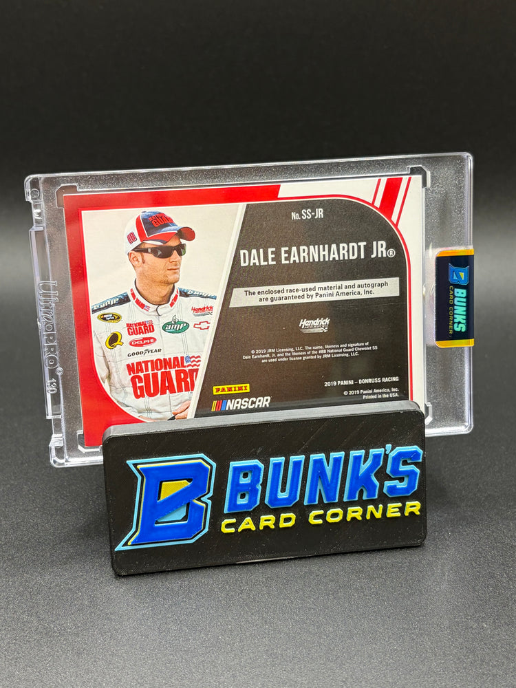 2019 Dale Earnhardt Jr Donruss Patch Signature Swatches
