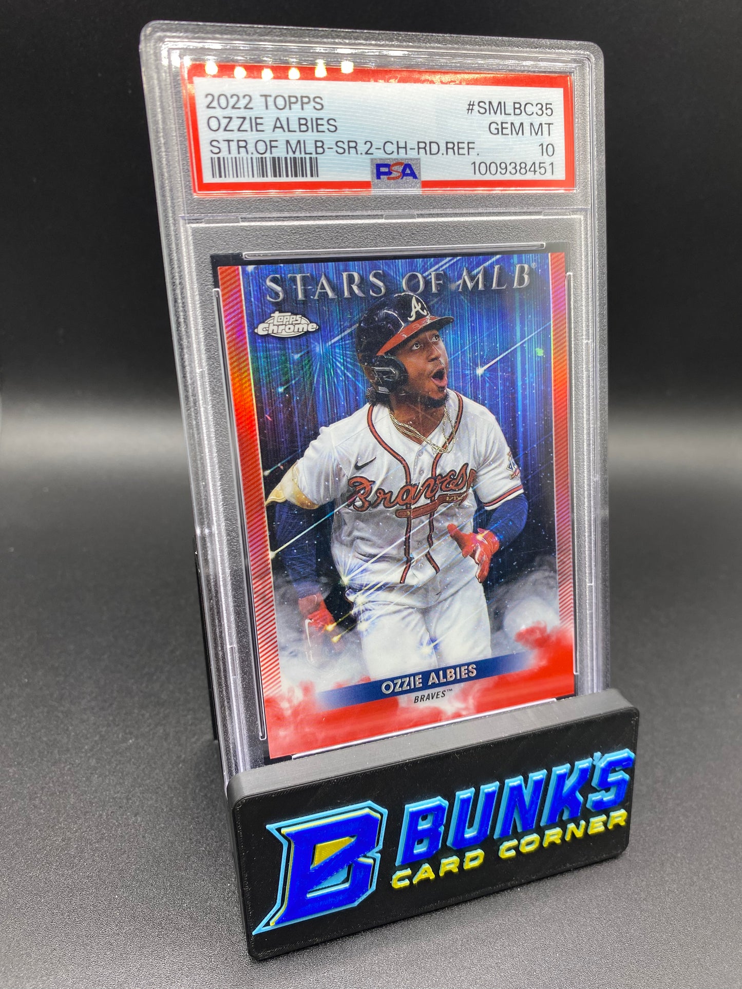 2022 Ozzie Albies Ref. PSA 10