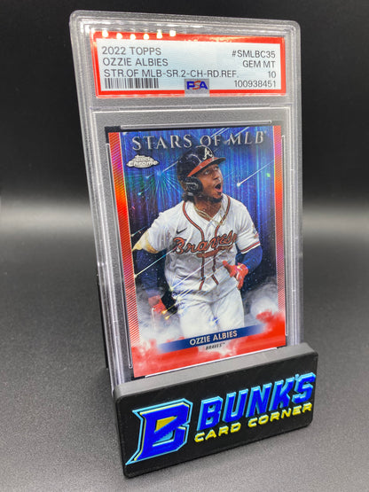 2022 Ozzie Albies Ref. PSA 10