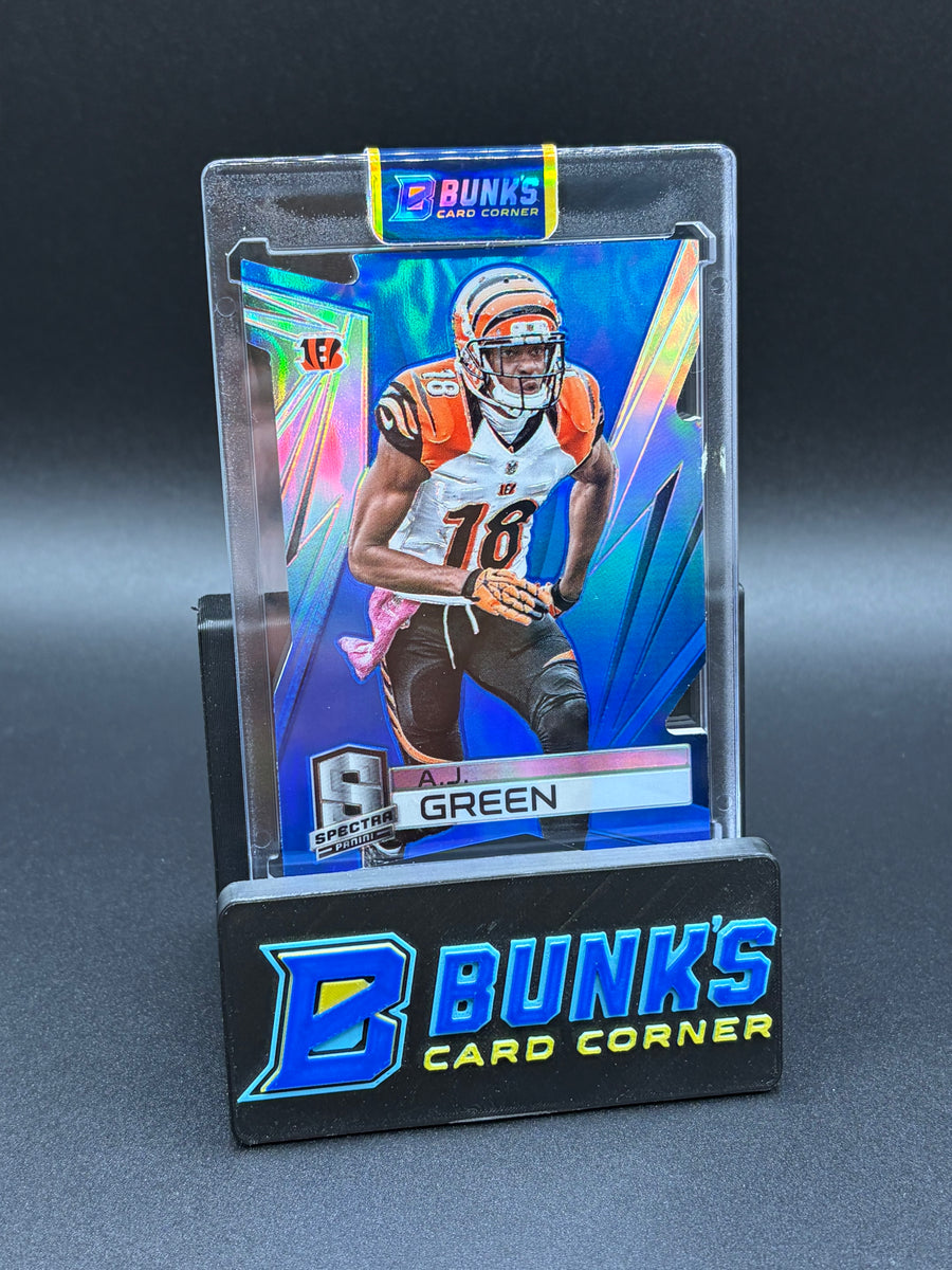 2014 AJ Green Spectra Die Cut Blue 20/25