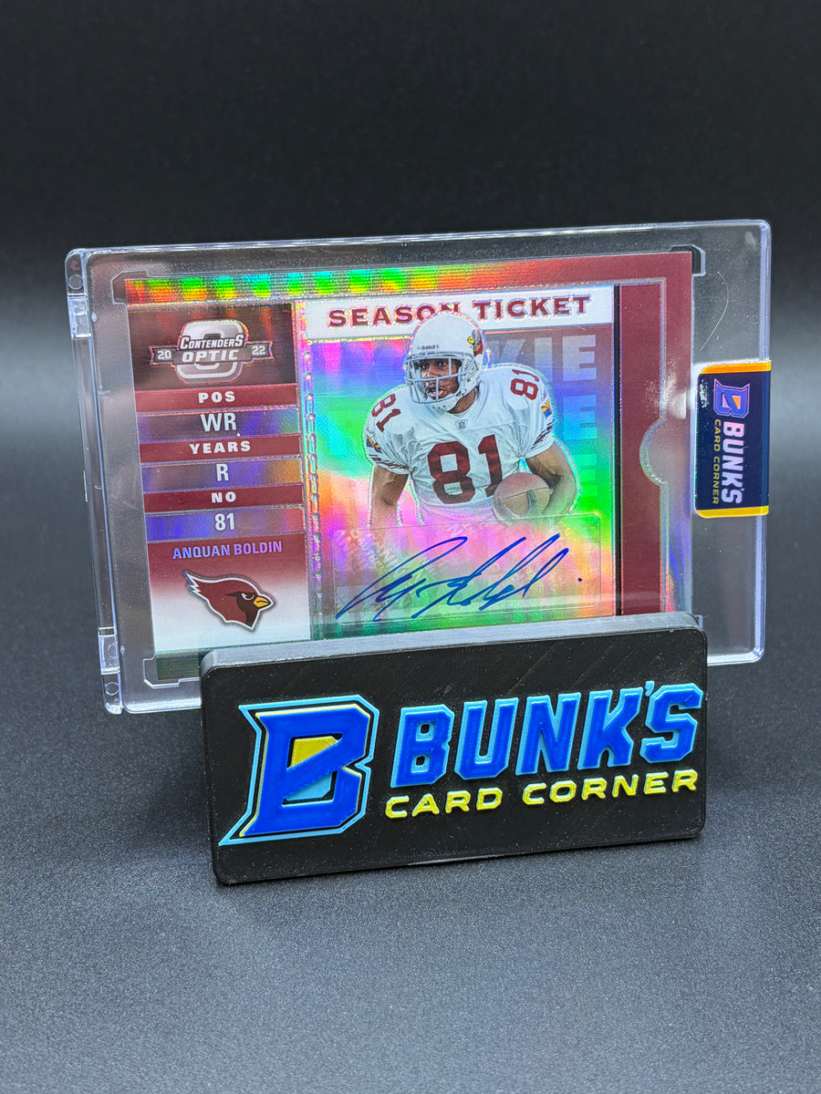 2022 Anquan Boldin Contenders Optic Panini Season Ticket Auto 24/25
