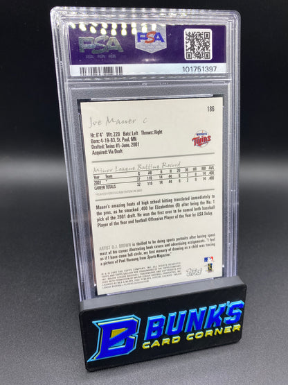 2002 Joe Mauer PSA 9