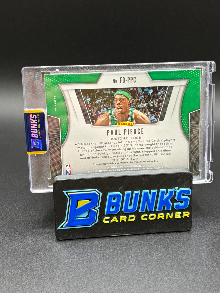 2019-20 Paul Pierce Prizm Fast Break Auto