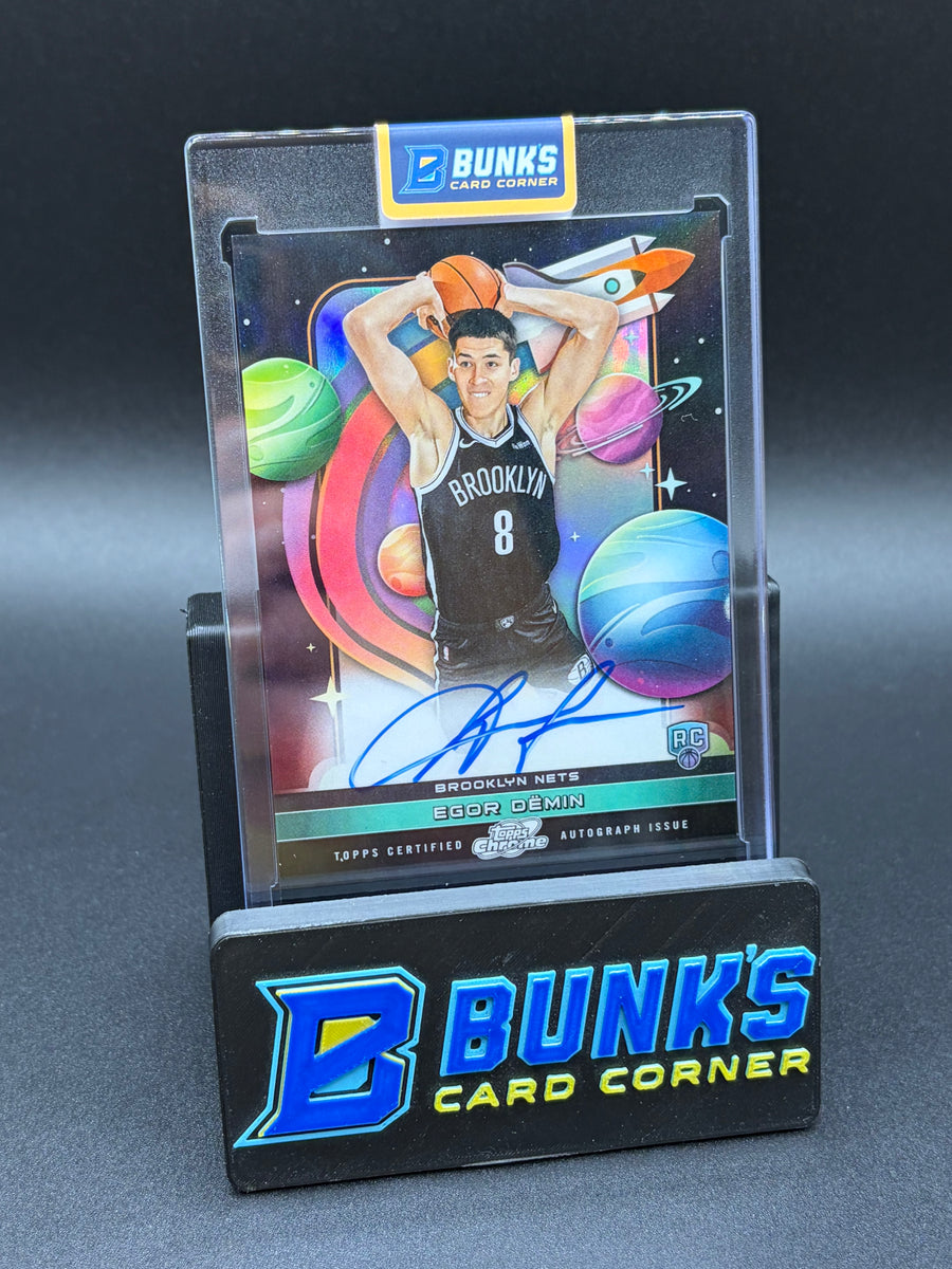 2026 Egor Demin First Flight Topps On Card Auto RC