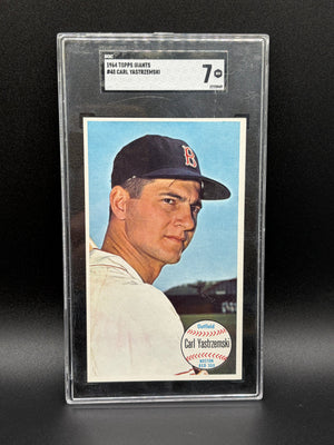 1964 Carl Yastrzemski Topps Giants SGC 7