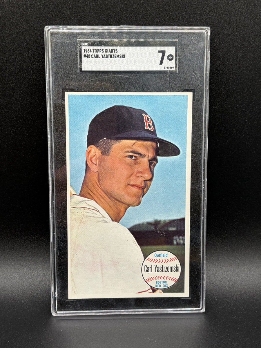 1964 Carl Yastrzemski Topps Giants SGC 7