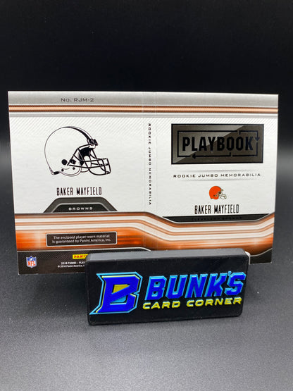 2018 Baker Mayfield Rookie Jumbo Memorabilia 1/1