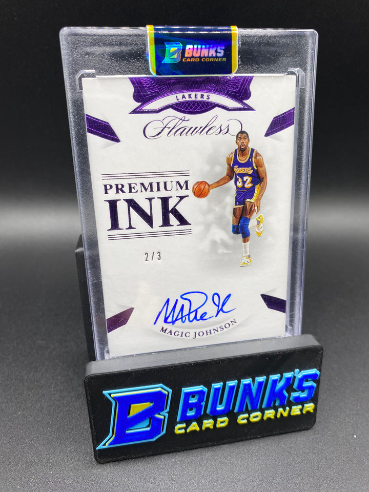 2019-20 Magic Johnson Flawless Premium Ink Auto. 2/3