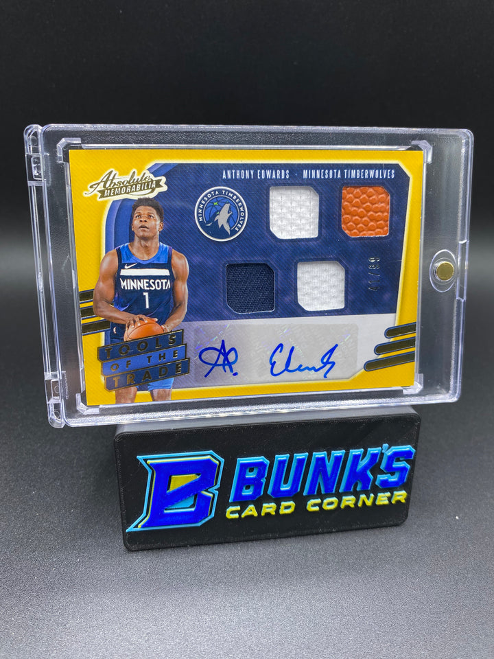2020-21 Anthony Edwards Absolute Memorabilia Auto. 41/99 RC