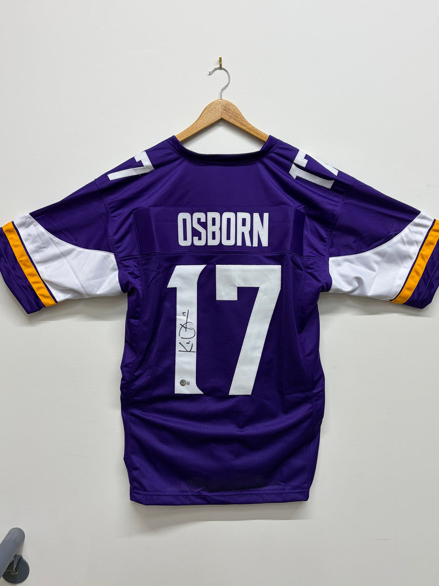KJ Osborn Vikings WR Beckett COA