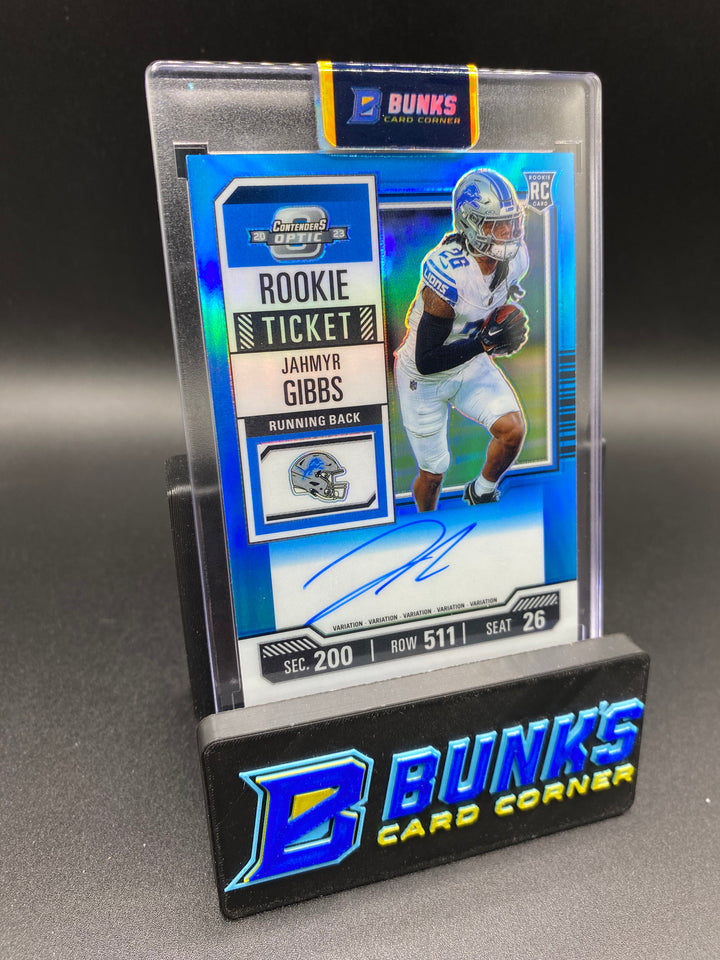 2023 Jahmyr Gibbs Auto. Optic Prizm RC