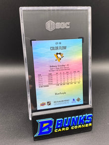 2023-24 Sidney Crosby Color Flow Blue/Purple SGC 10