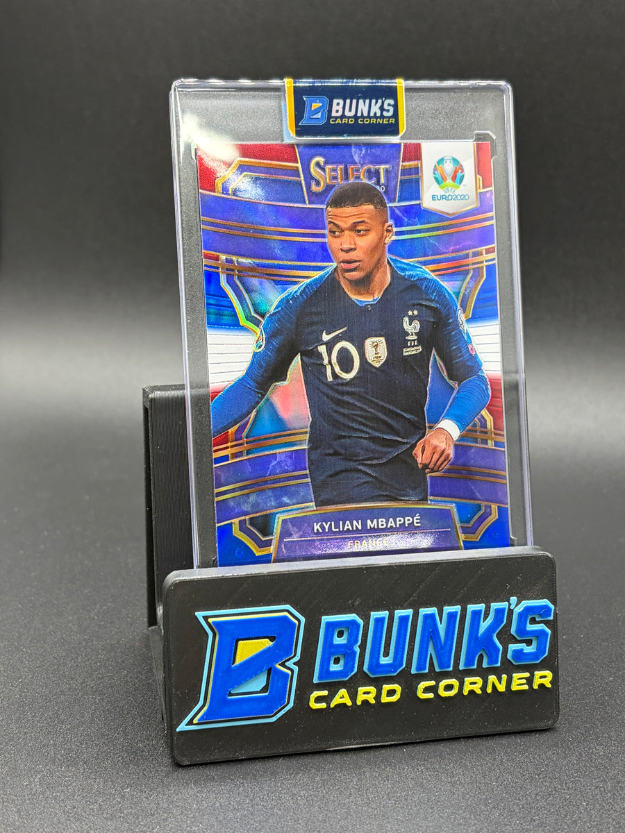 2020 Kylian Mbappe Select UEFA Euro Tri Color Prizm Holo SP
