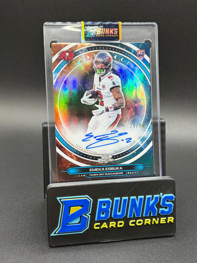 2025 Emeka Egbuka Equinox Auto Topps RC 20/99