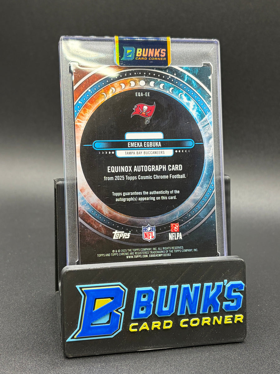 2025 Emeka Egbuka Equinox Auto Topps RC 20/99