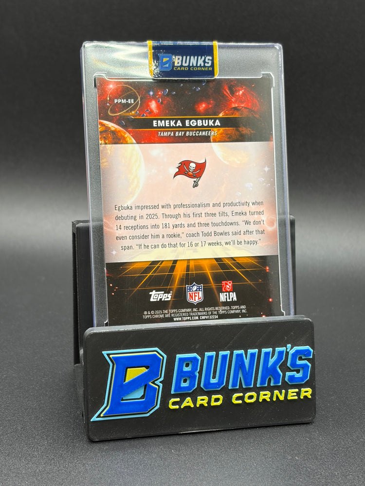 2025 Emeka Egbuka Topps Planetary Pursuits Mercury RC