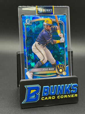 2025 Jesus Made Bowman Chrome Sapphire Refractor SP