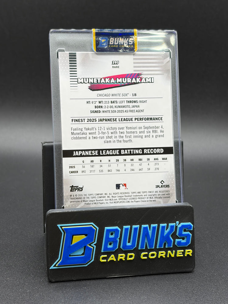 2026 Munetaka Murakami Topps XFractor Rare RC