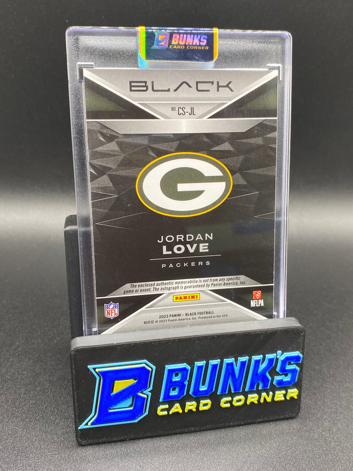 2023 Jordan Love Black Patch Auto. 1/25