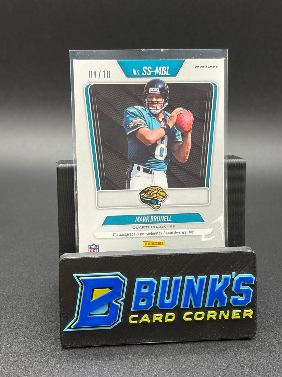 2025 Mark Brunell Sensational Gold Shimmer Signatures 4/10