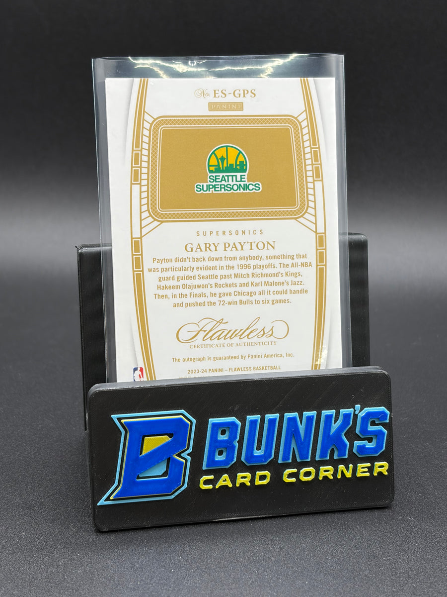 2023-24 Gary Payton Seattle Supersonics Flawless Excellence Auto 8/25