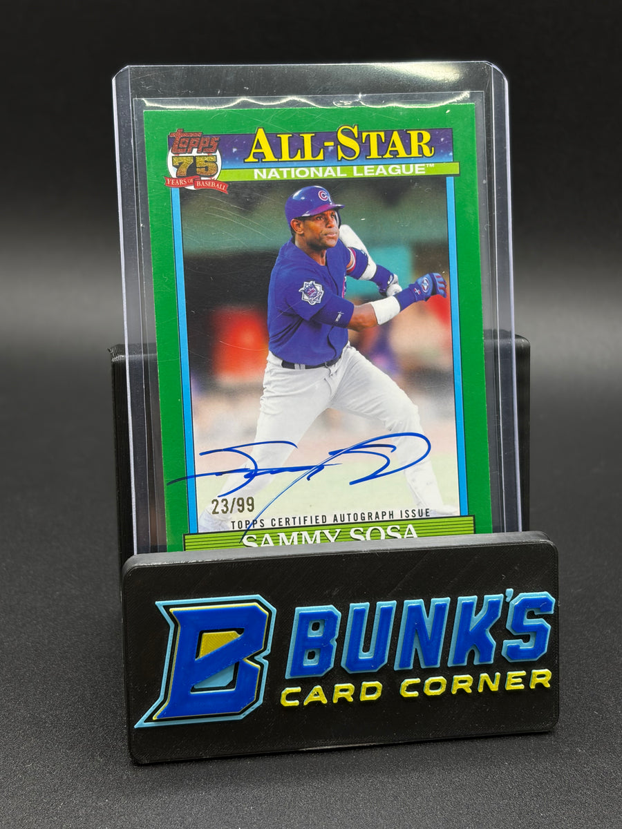 2026 Sammy Sosa Topps All Stars Auto 23/99