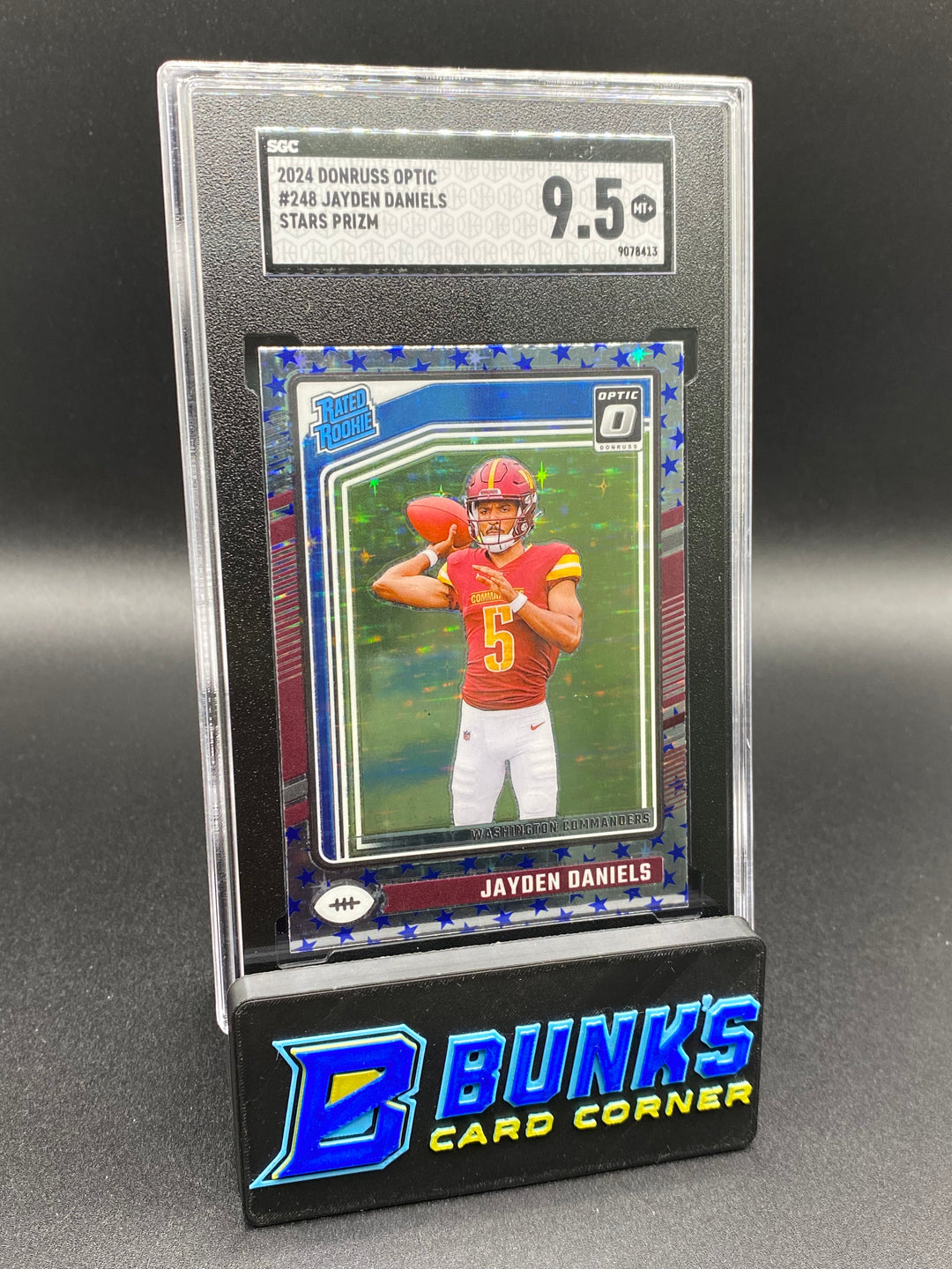 2024 Jayden Daniels Stars Prizm SGC 9.5