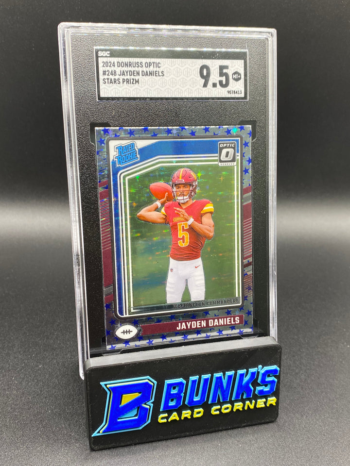 2024 Jayden Daniels Stars Prizm SGC 9.5