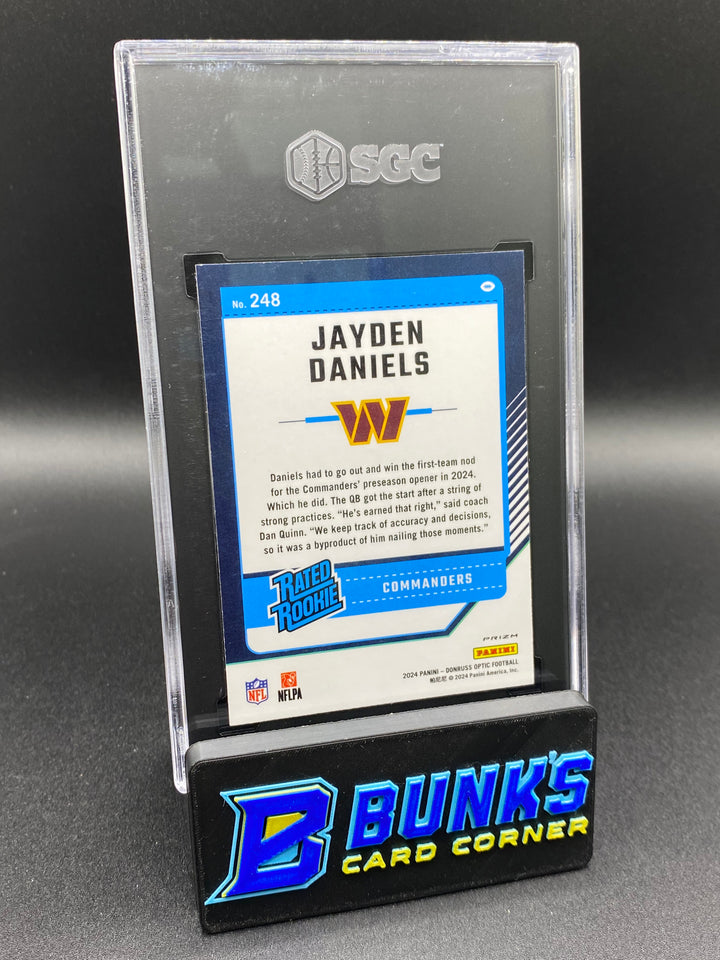 2024 Jayden Daniels Stars Prizm SGC 9.5