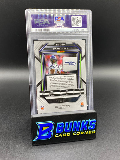2022 DK Metcalf Purple Power PSA 10