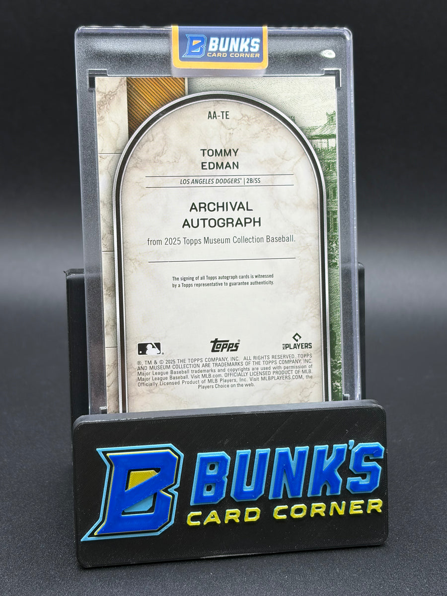 2025 Tommy Edman Archival Auto Topps 15/15