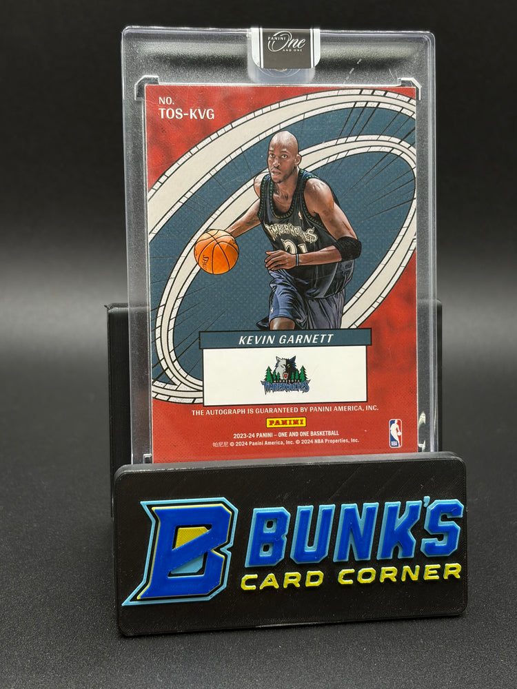 2023-24 Kevin Garnett One and One Panini Auto 45/49