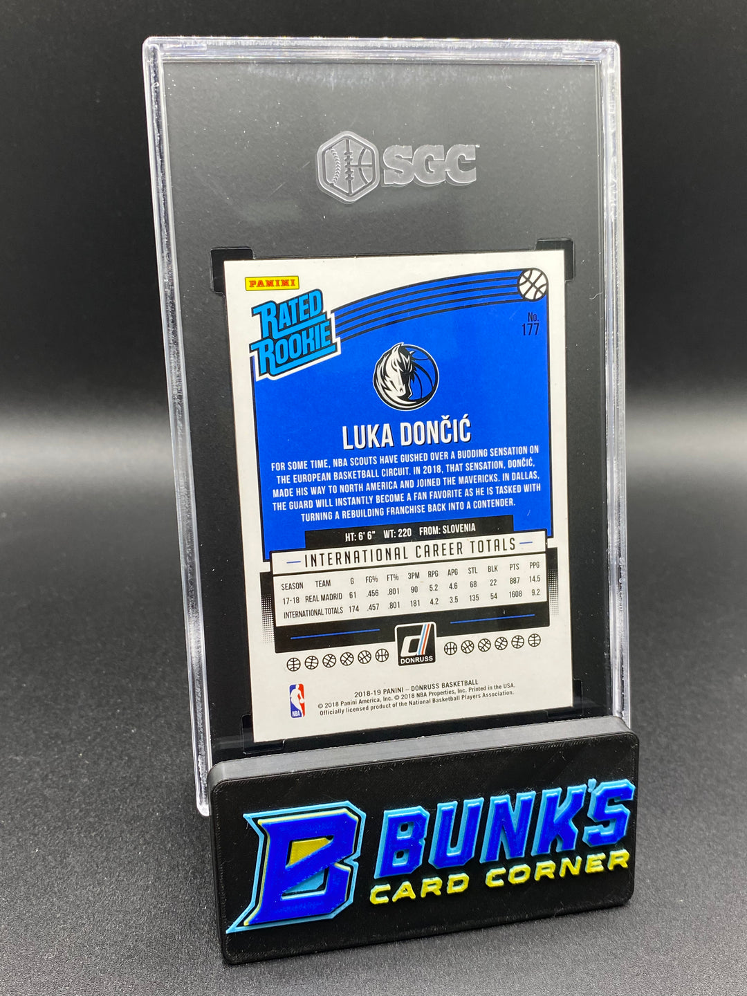 2018-19 Luka Doncic SGC 9