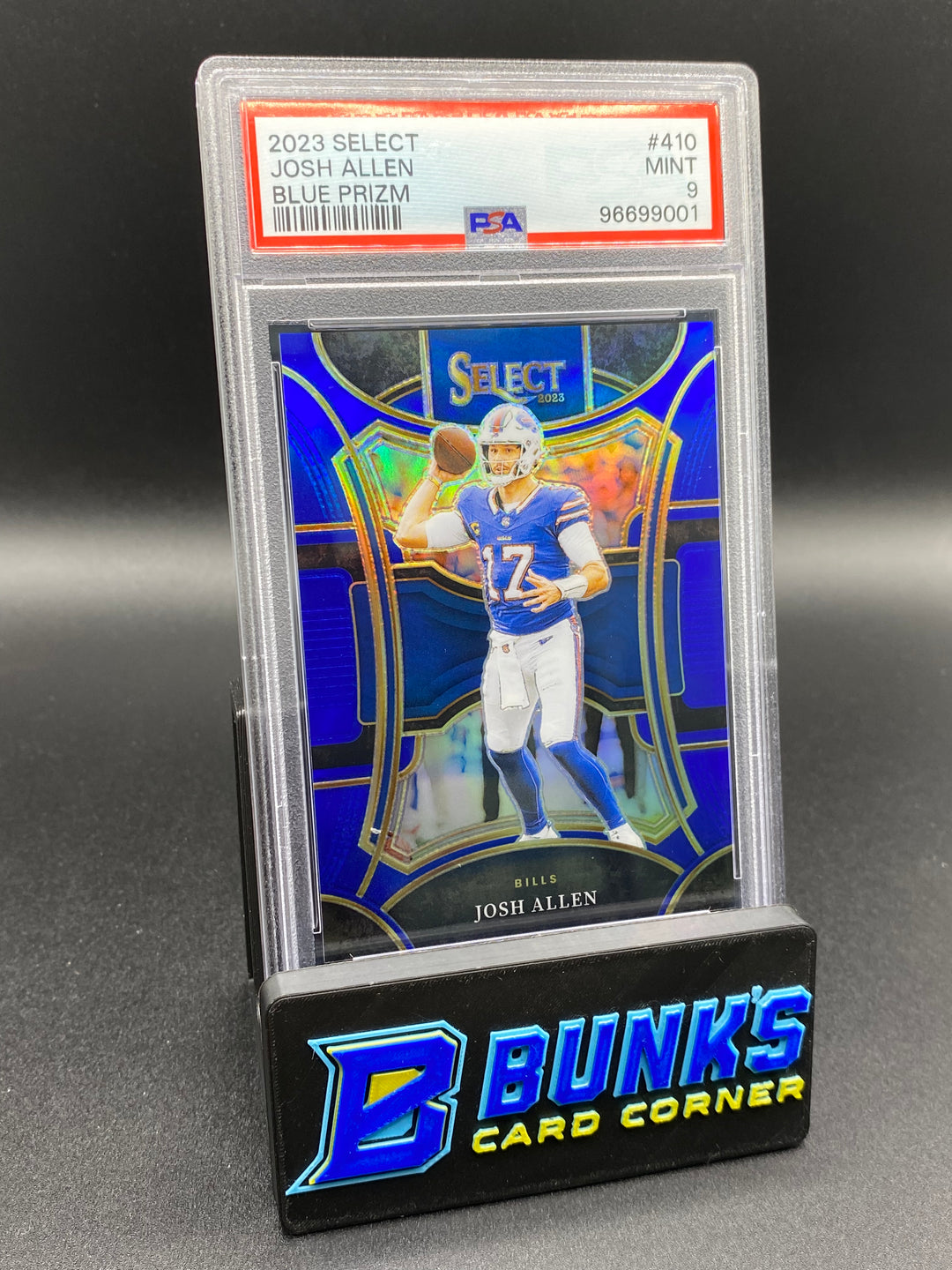2023 Josh Allen Blue Prizm PSA 9