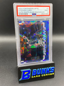 2022 Stephen Curry Suite Shots Blue Cracked Ice PSA 9