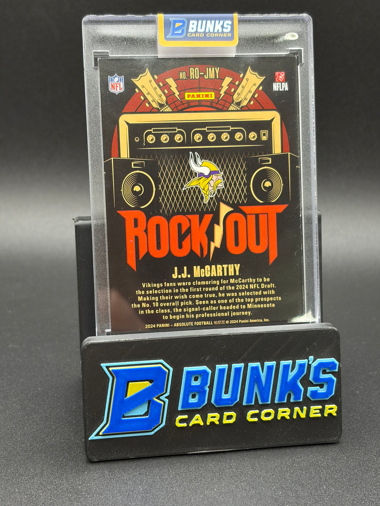 2024 JJ McCarthy Rock Out Absolute 2/5 RC