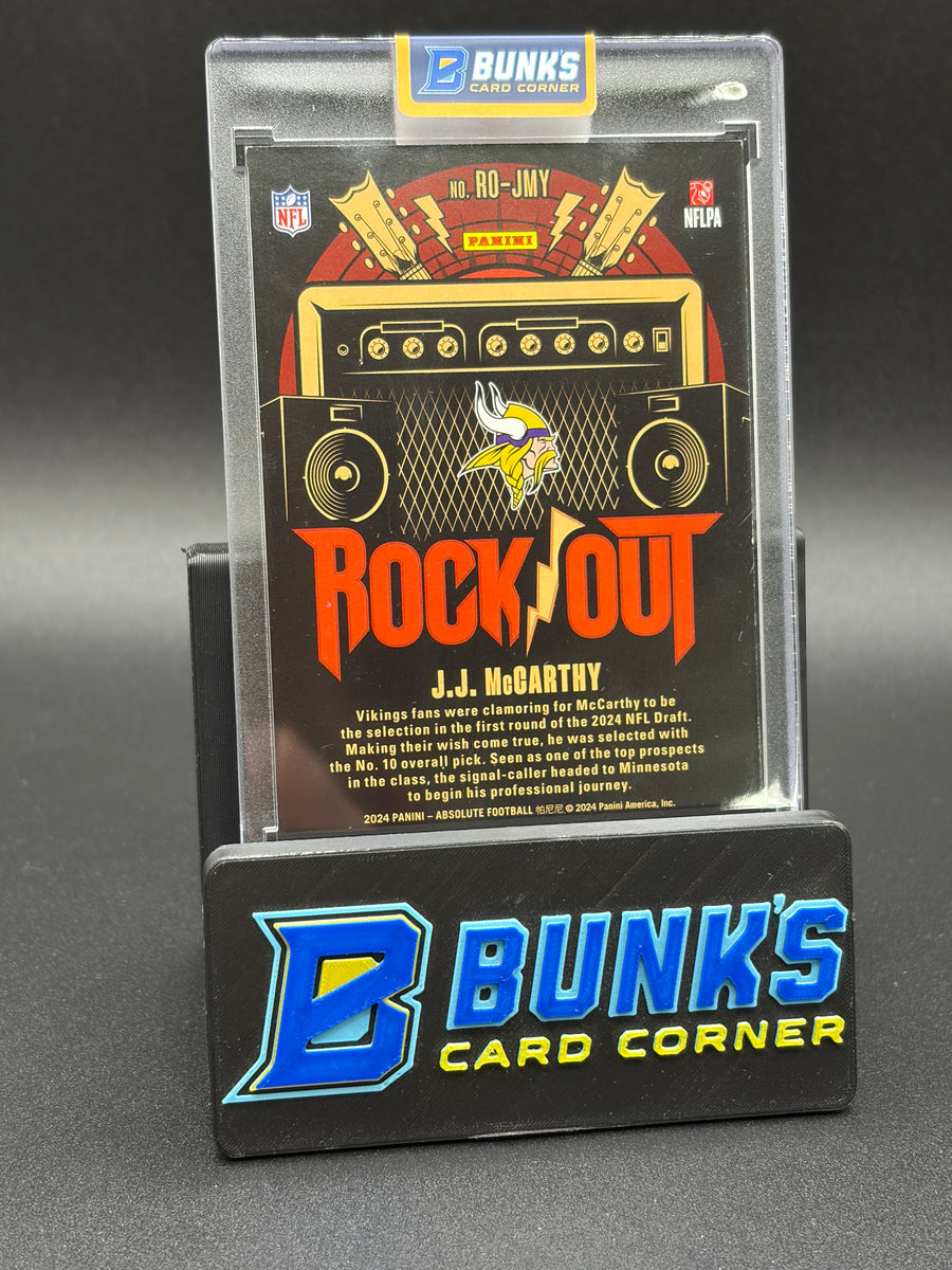 2024 JJ McCarthy Rock Out Absolute 2/5 RC