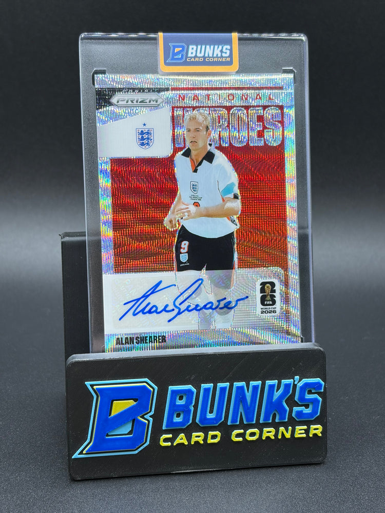 2026 Alan Shearer Prizm World Cup Wave Auto