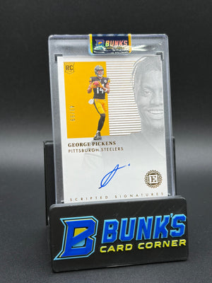 2023 George Pickens Encased Panini Auto 43/99 RC