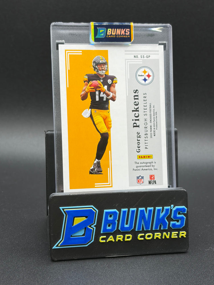2023 George Pickens Encased Panini Auto 43/99 RC
