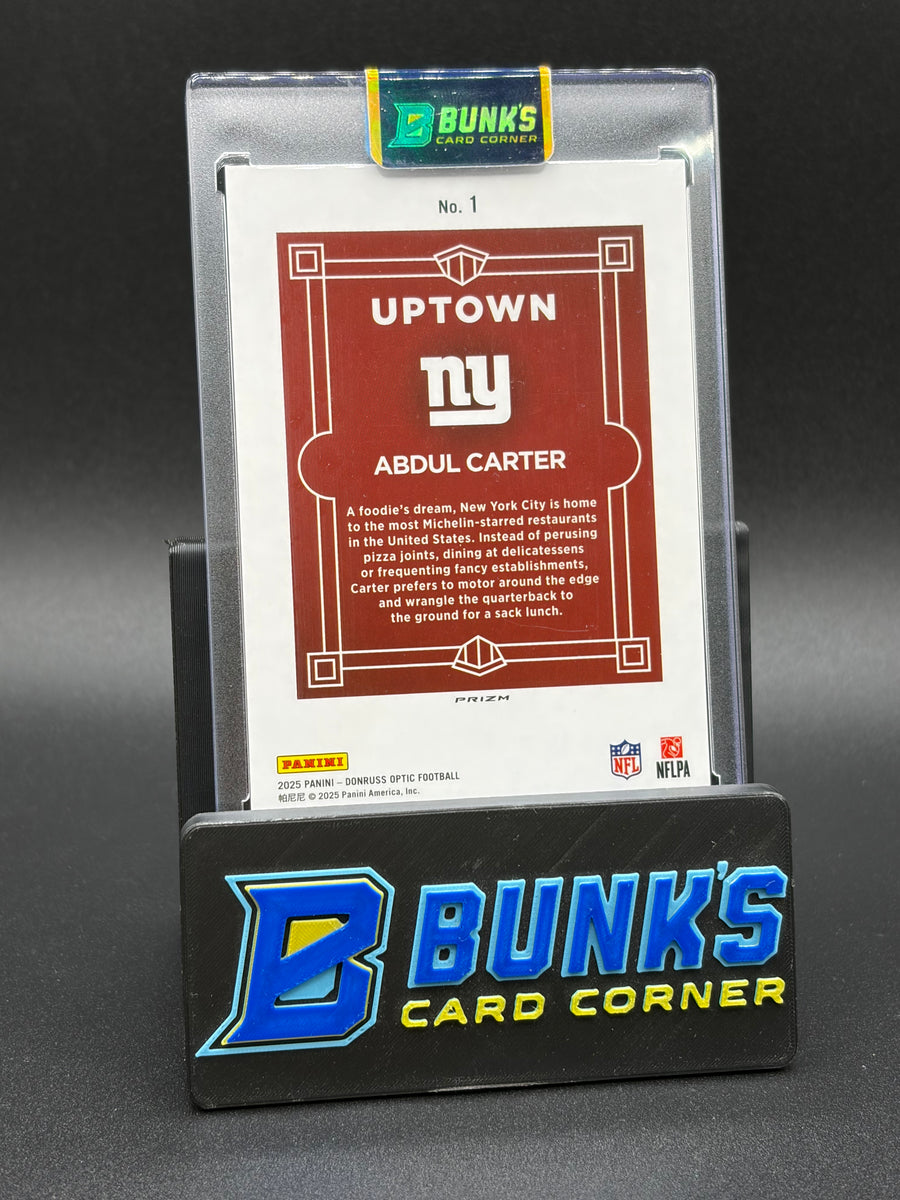 2025 Abdul Carter Uptown RC