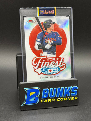 2026 Shohei Ohtani Topps Finest World's Finest Refractor SP