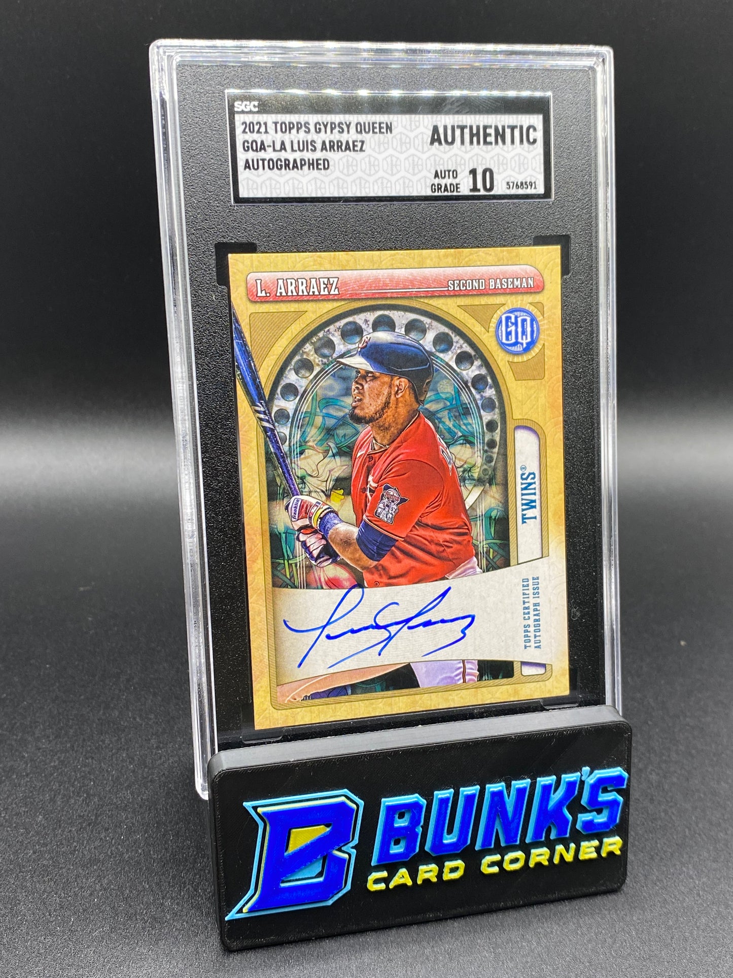 2021 Luis Arraez Auto. SGC Auto 10