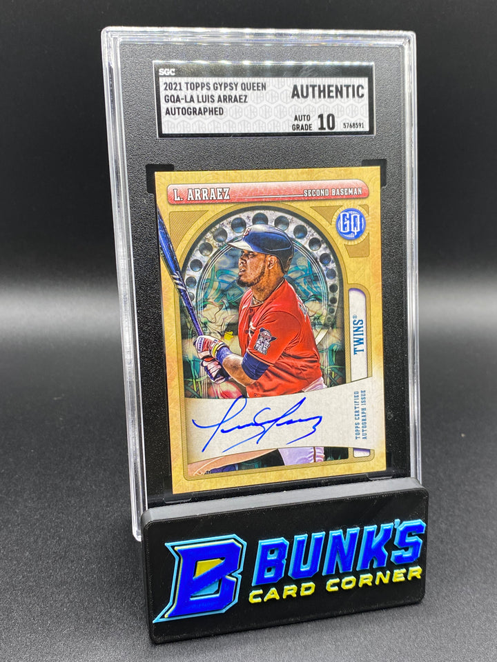 2021 Luis Arraez Auto. SGC Auto 10