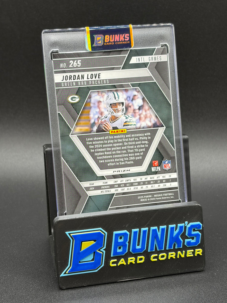 2025 Jordan Love Mosaic Genesis Blue