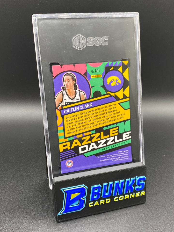 2024 Caitlin Clark Razzle Dazzle SGC 10