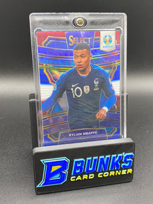 2020 Kylian Mbappe Red/Blue/White Prizm
