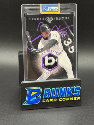 1997 Frank Thomas Game Used Sweatband 44/100