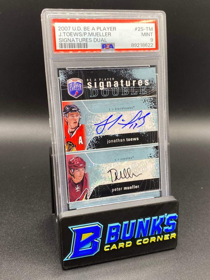 2007 Toews/Muelller Duel Sig. PSA 9